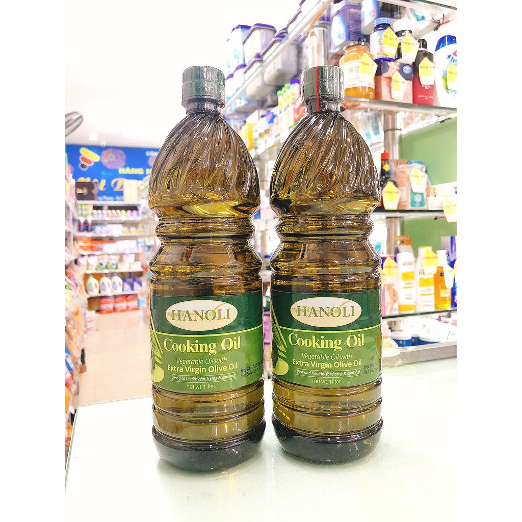 Dầu oliu nấu ăn HANOLI Cooking Oil dung tích 1 Lít, 3 Lít, 5 Lít