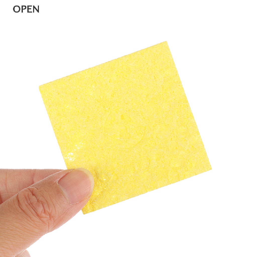 10 Miếng Bọt Biển Làm Sạch Đầu Mũi Hàn Sắt Đồng Làm Sạch my