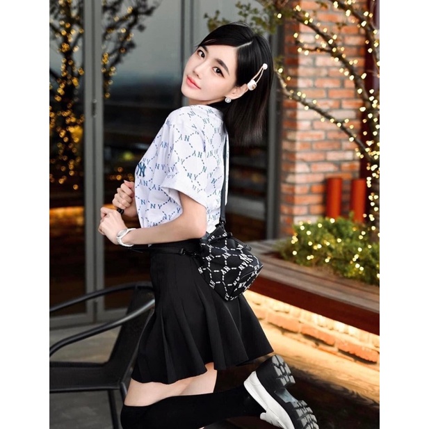 Áo tee MLB monogram ss22