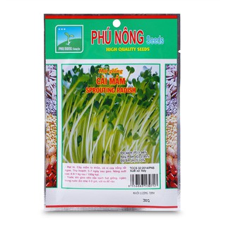 Hạt giống cải mầm Phú Nông(PN130724PN2) - 100g