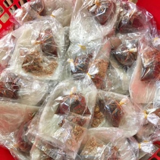 Combo 10b Bánh tráng muối tôm, đậu, hành phi