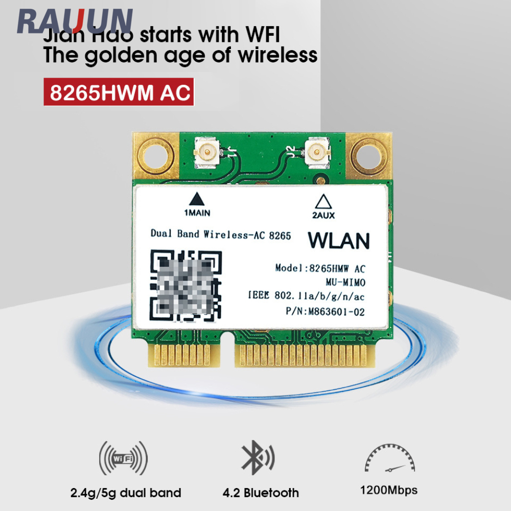 INTEL Usb Wifi 2.4 / 5ghz 802.11ac M.2 Ngff / Pcie Cho Máy Tính