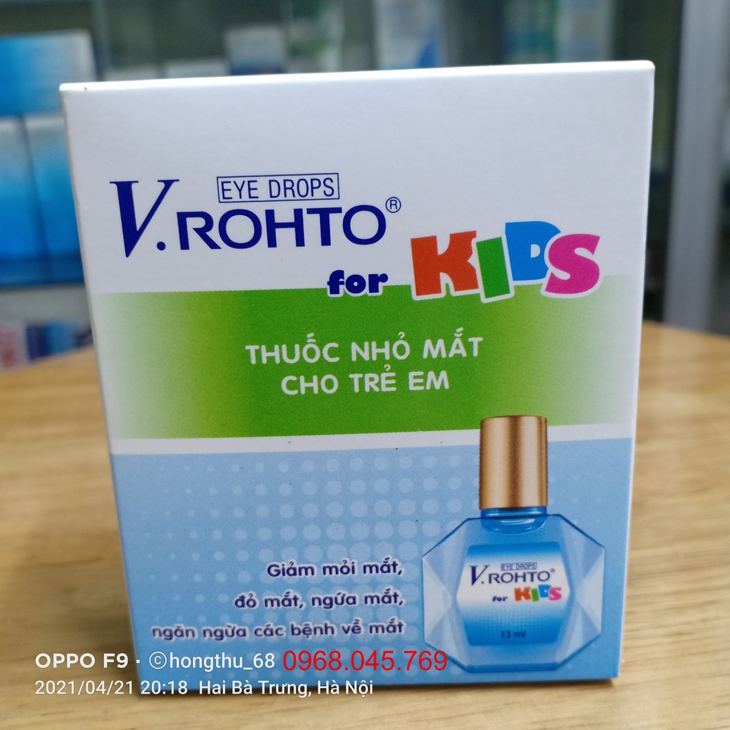 Nhỏ mắt cho trẻ em V.ROHTO FOR KIDS