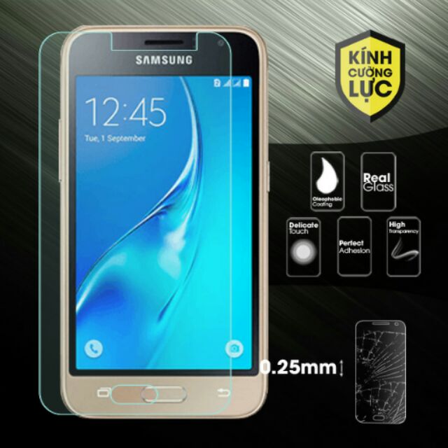 Kính cường lực samsung galaxy j1 2015 /J1 2016