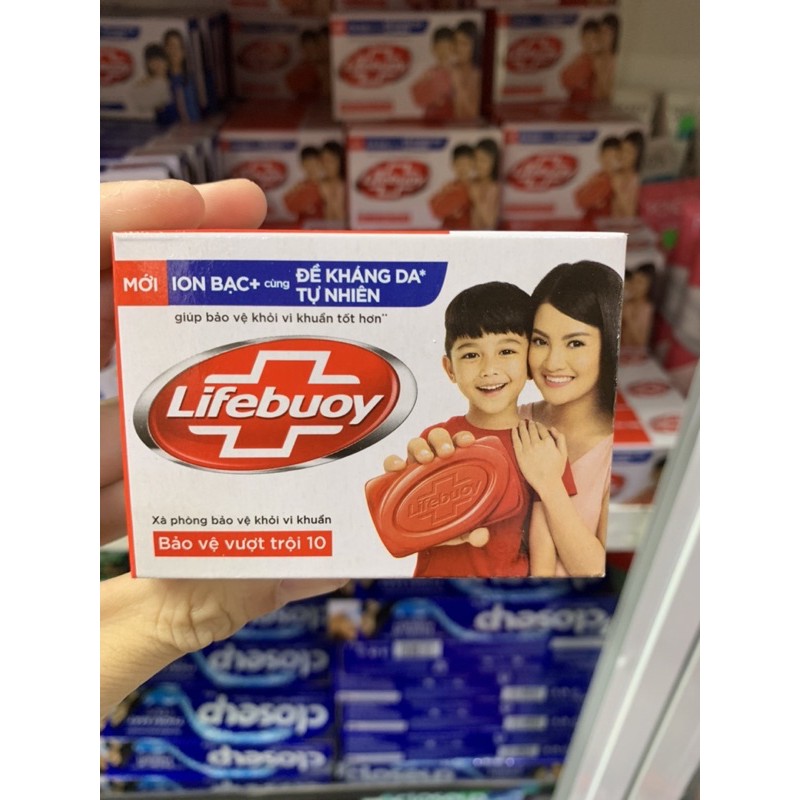 Xà bông cục Lifebuoy 90g đủ màu