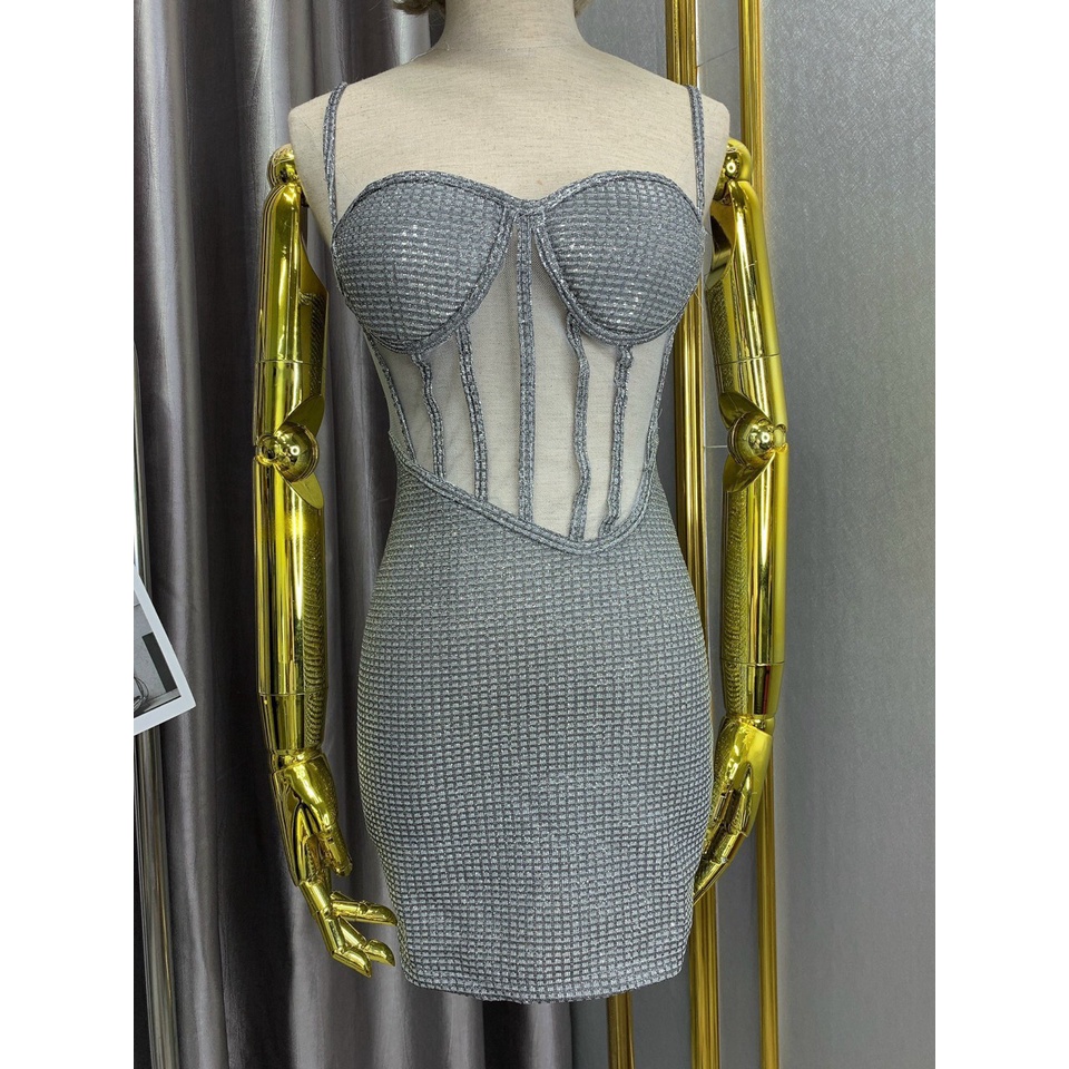 Váy 2s phối lưới