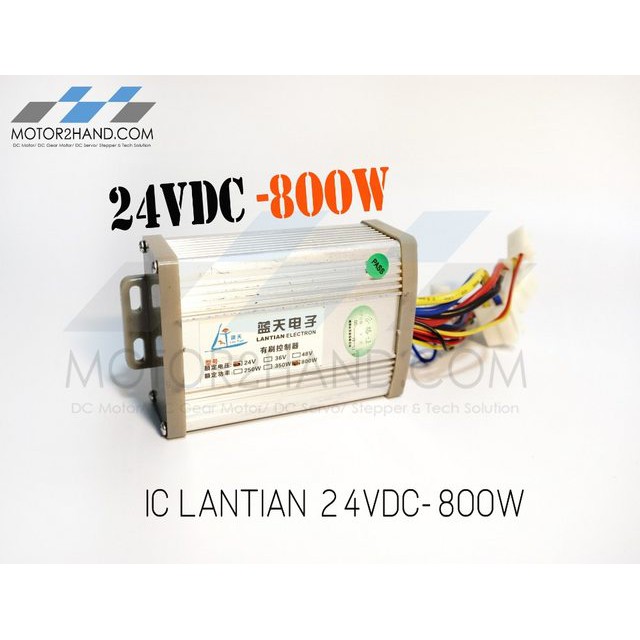 Bộ điều tốc động cơ chổi than xe điện Lantian 24V-800W