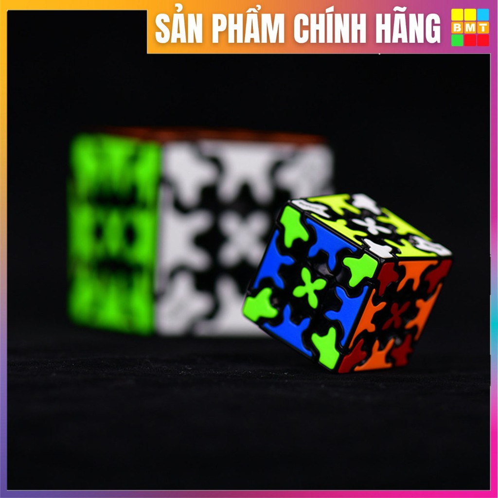 Móc Khóa Rubik Qiyi Keychain Gear - Rubic biến thể, Rubik độc lạ, Phụ kiện Rubik, RUBIK BMT, đồ chơi thông minh cho bé