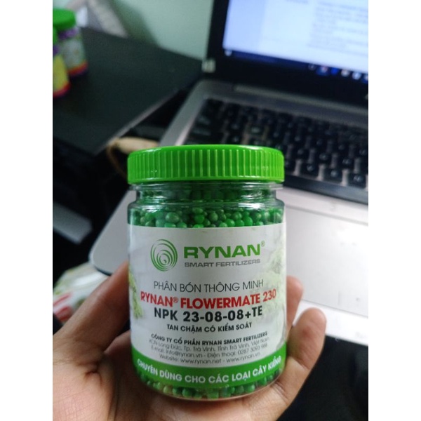 Phân tan chậm rynan 230 dành cho các loại kiểng lá