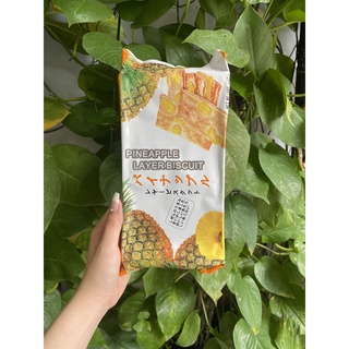 Bánh Quy Nhật Vị Thơm Pineapple Layer Biscuit (Gói 140g)