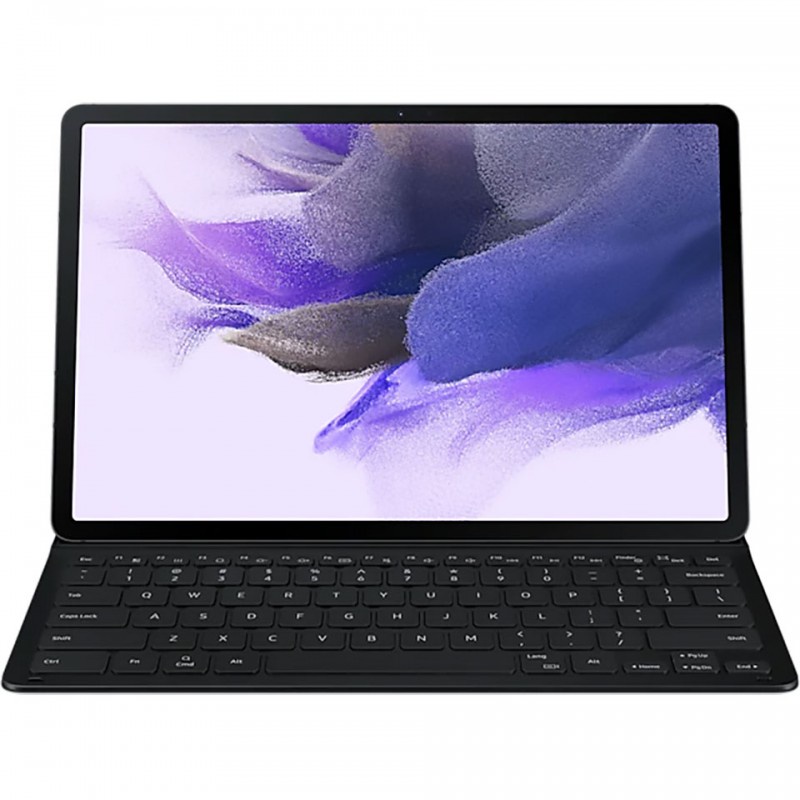 Bao da bàn phím Samsung Galaxy Tab S8+/ Tab S7+/ Tab S7 FE Book Cover Keyboard Slim EF-DT730 - Hàng Chính Hãng