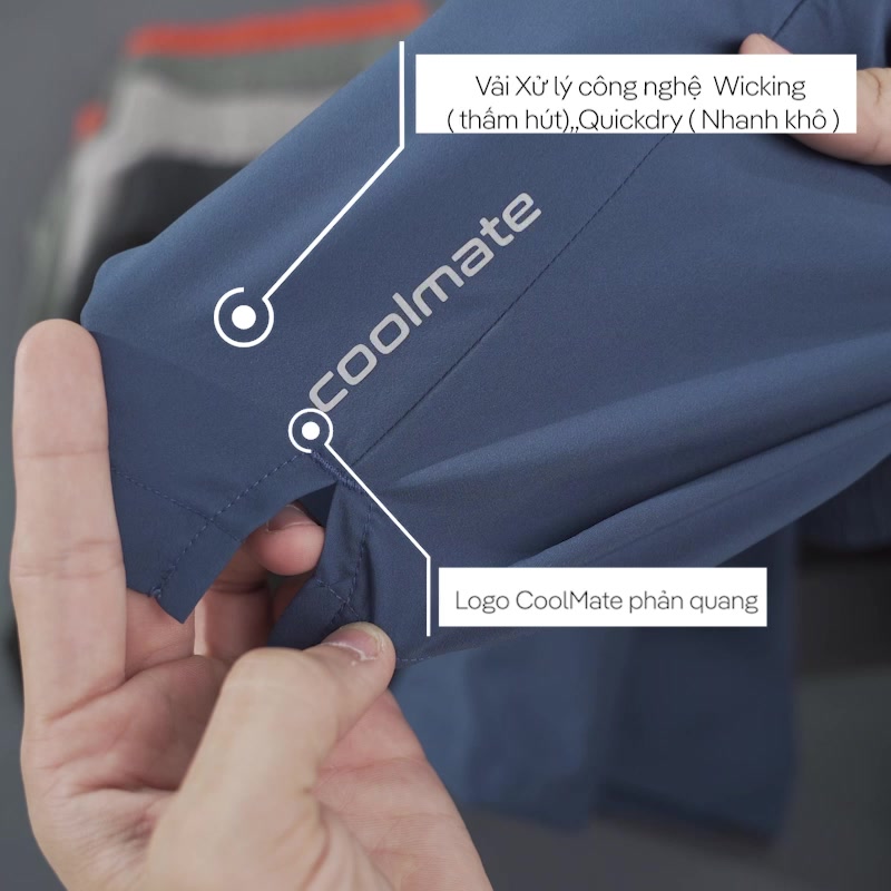 Quần thể thao nam 7inch Ultra Short co giãn có túi khóa kéo thương hiệu Coolmate | BigBuy360 - bigbuy360.vn