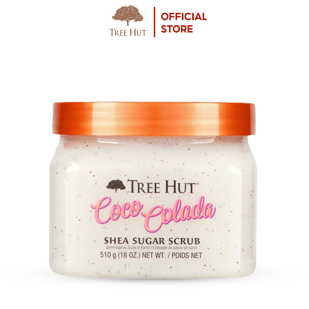 TẨY TẾ BÀO DA CƠ THỂ TREE HUT COCO COLADA SHEA SUGAR SCRUB