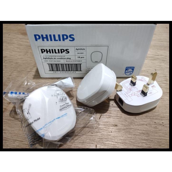 Ổ Cắm Điện Ba Chân 13A 13A Hiệu Philips