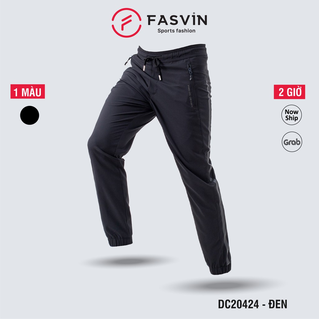 [Mã FAMALLT5 giảm 15% đơn 150K] Quần thể thao nam Fasvin DC20424.1.HN vải gió mờ 01 lớp gấu bo cao cấp. | BigBuy360 - bigbuy360.vn
