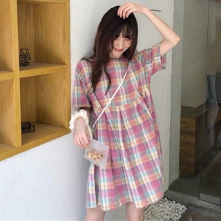 Set váy kẻ caro bạn thân