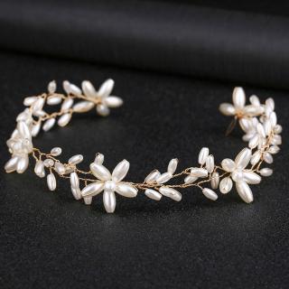 HOBBYIN Băng Đô Cài Tóc Đính Đá Lấp Lánh Thời Trang Cho Nữ