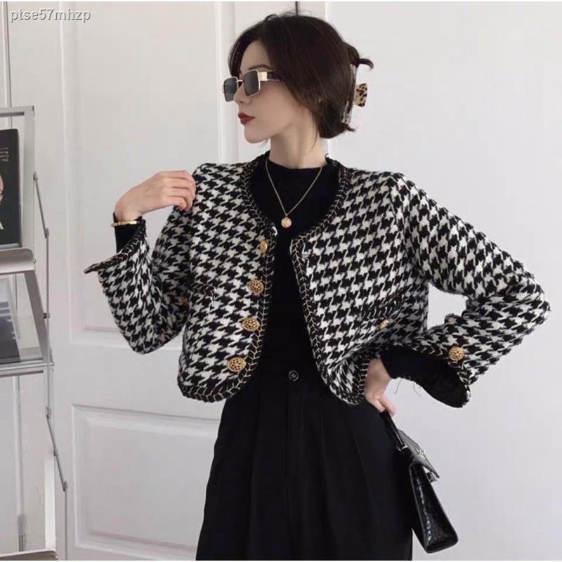 2021[ Quà tặng là chun buộc tóc] Áo khoác ngoài chất vải Tweed dáng cứng cực xinh | BigBuy360 - bigbuy360.vn