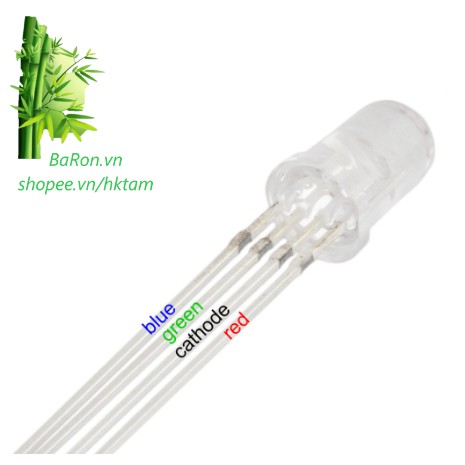 Bóng LED 3 Màu RGB 5mm (ANOT Chung) | BigBuy360 - bigbuy360.vn