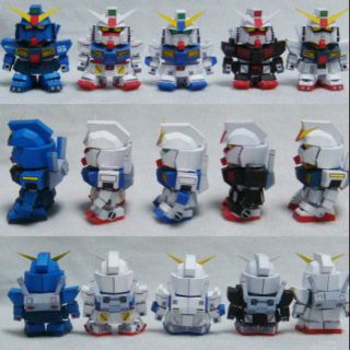 Mô hình giấy gundam 5cm
