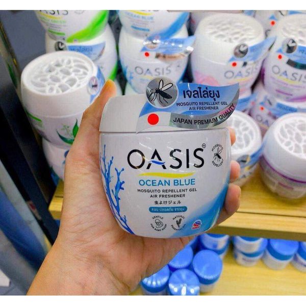 (CHỌN MÙI) Sáp Thơm Phòng, Đuổi Muỗi OASIS Mosquito Repellent Thái Lan - 180gr