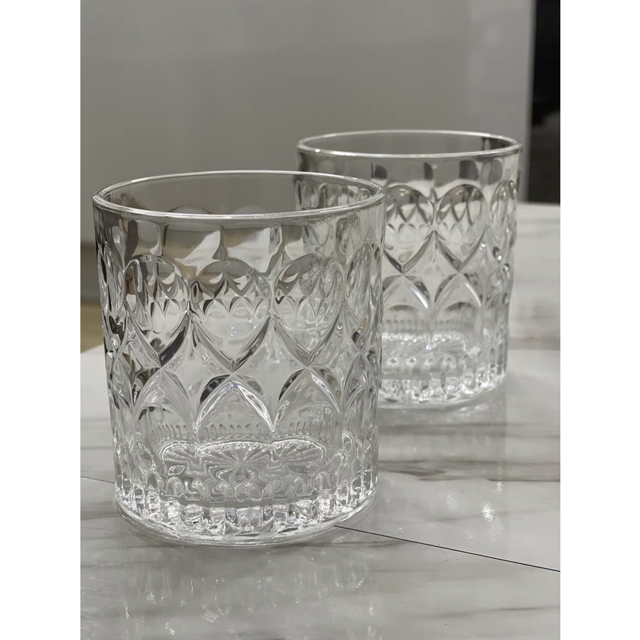 Cốc thủy tinh cao cấp EVELYN - uống Whisky, Rock sang trọng phong cách Châu Âu