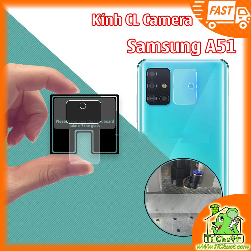 Kính Cường Lực chống trầy Camera Samsung A51