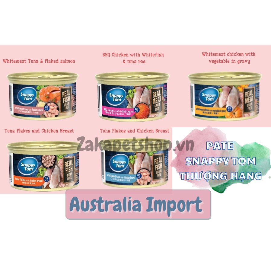 Pate Snappy tom 85g (LON) | Snappy tom |