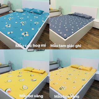 Ảnh thật bộ ga giường và vỏ gối poly m2/m6/m8, bộ drap giường