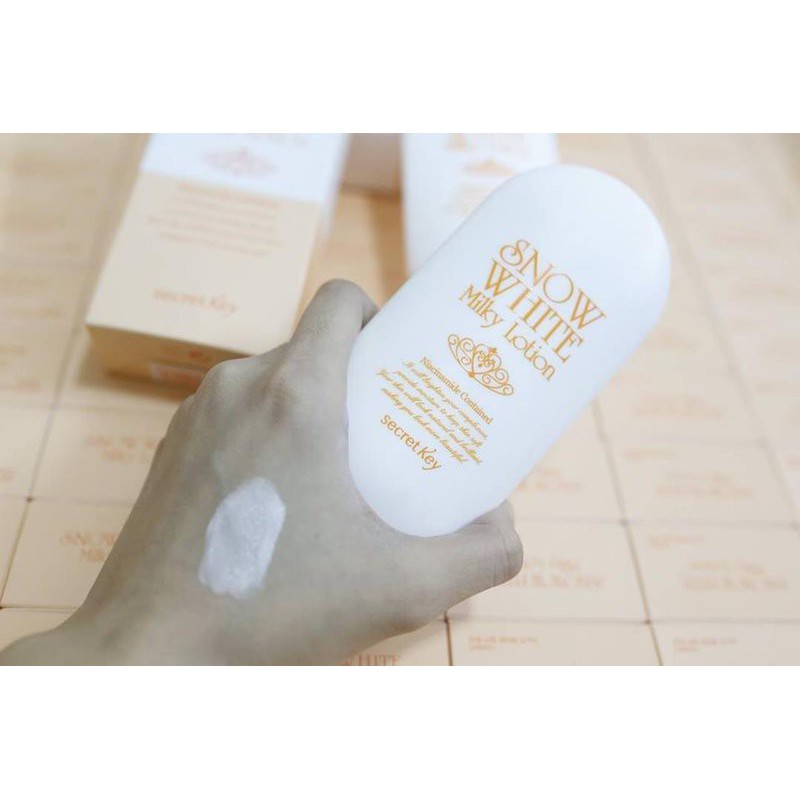 Sữa Dưỡng Trắng Da Secret Key Snow White Milky Lotion( Mẫu Mới)