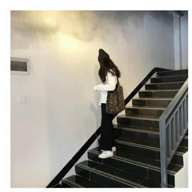 Tote Full họa tiết da beo