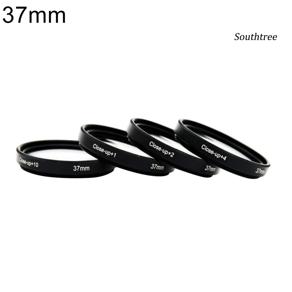 Bộ 4 Đầu Lọc Ống Kính Máy Ảnh Slr 37-82mm + 1 + 2 + 4 + 10