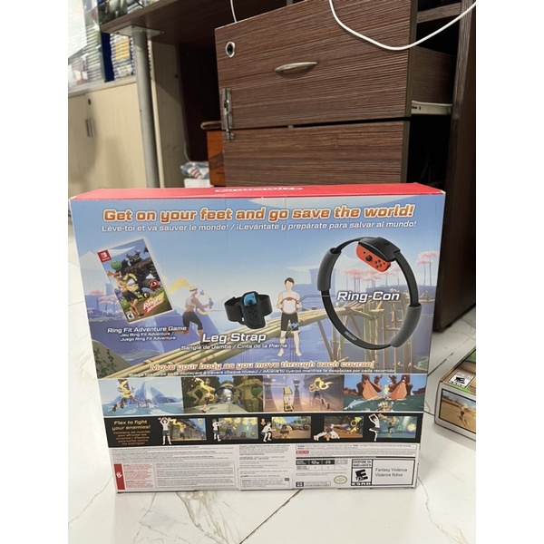 Băng chơi game Nintendo Switch: Ring Fit Adventure
