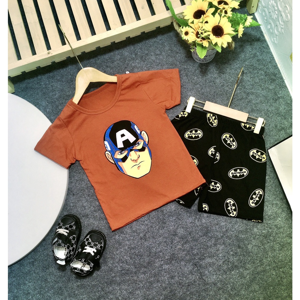 Bộ bé trai Marvel  20kg - 30kg.