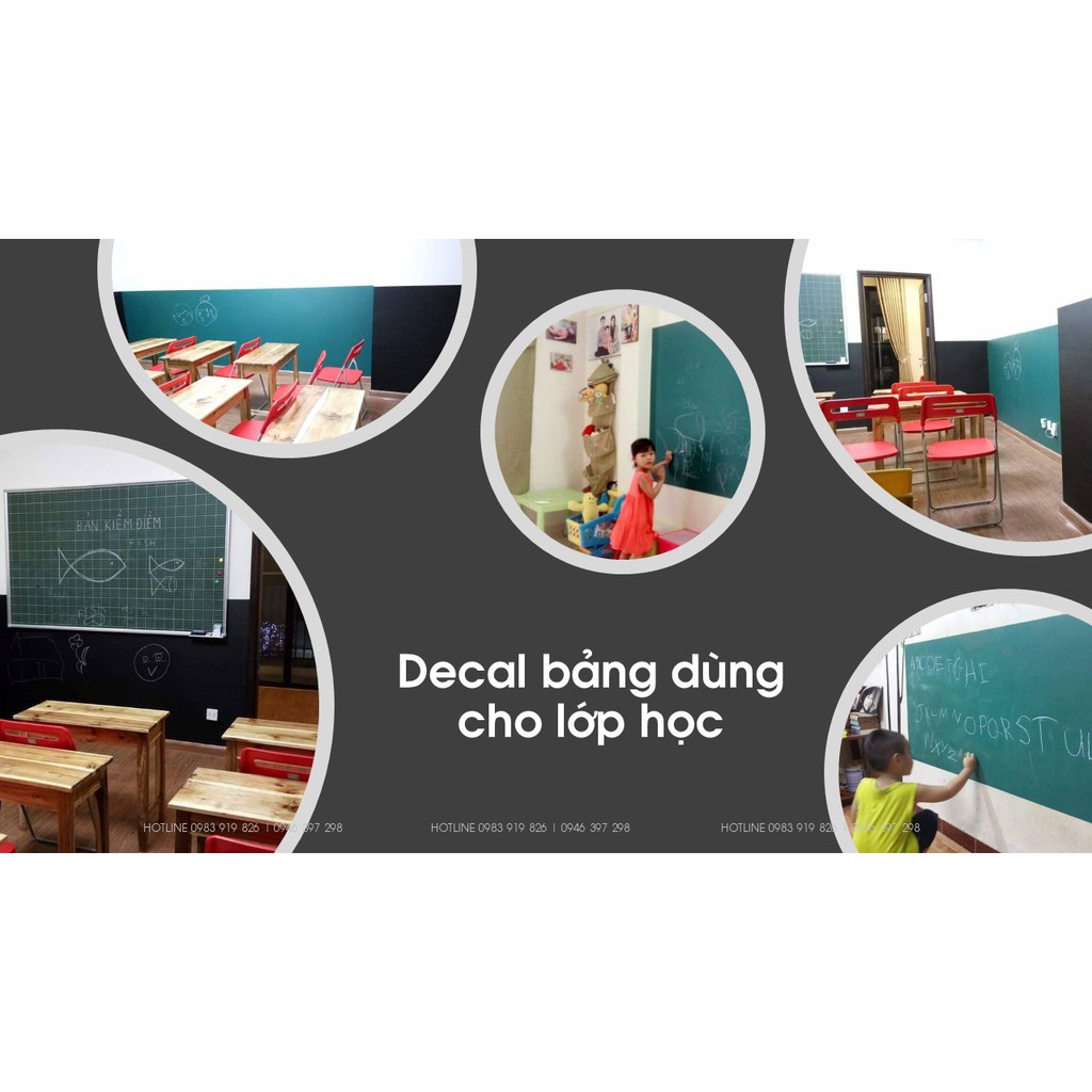 Decan  bảng dán tường