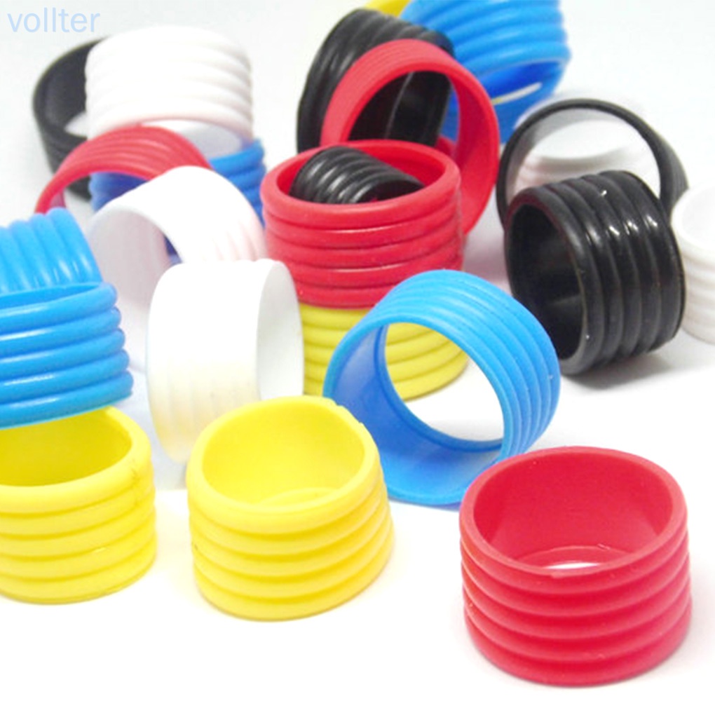 Set 2 Vòng Giữ Cán Vợt Tennis Màu Đen Co Giãn Chuyên Nghiệp