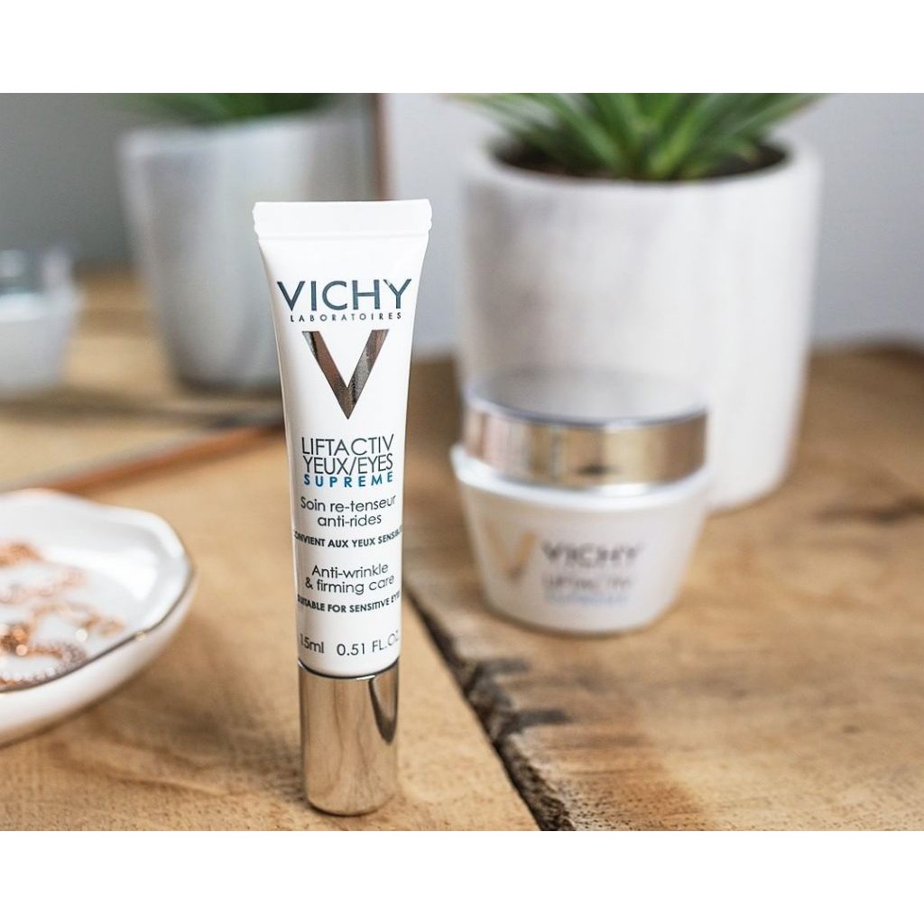 Kem Dưỡng Mắt Vichy Liftactive Chống Nếp Nhăn &amp; Nâng Mí 15ml