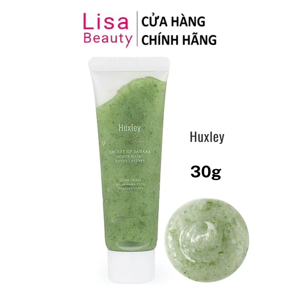 Tẩy tế bào chết chiết xuất Xương Rồng Huxley Scrub Mask Sweet Therapy 30g