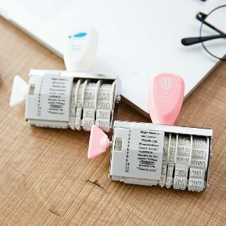 Tặng mực gradient - Con dấu đa năng trang trí sổ planner và sổ còng