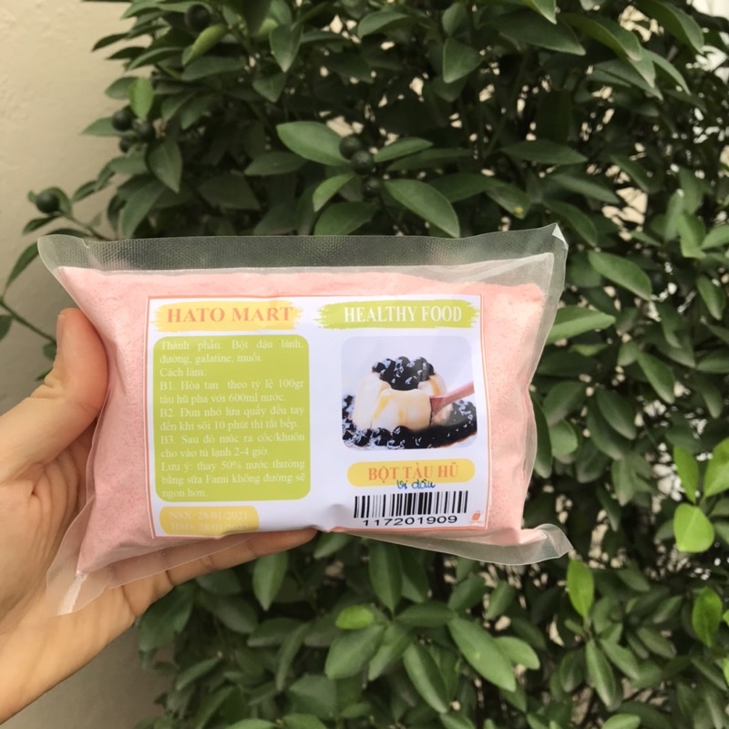 200G- 500G Bột tàu hũ có sẵn vị trà xanh, khoai môn, xoài, sầu riêng, sôcla, sữa dừa