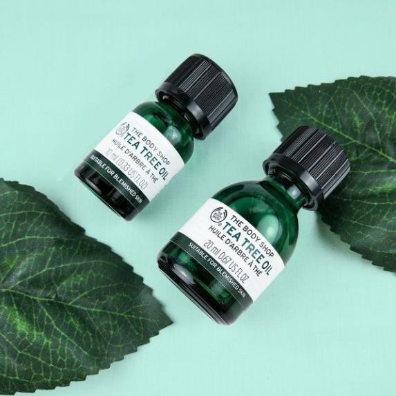 Hàng UK- Tinh Dầu Tràm Trà Giảm Mụn - The Body Shop Tea Tree Oil [10ml & 20ml]