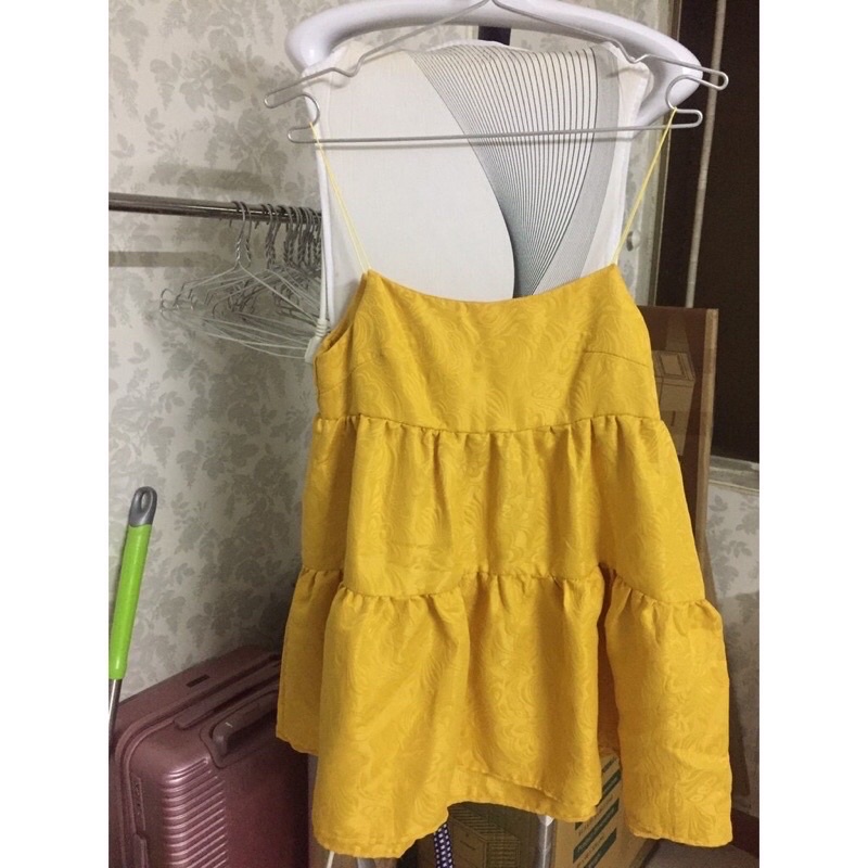 Pass đầm 2 dây babydoll