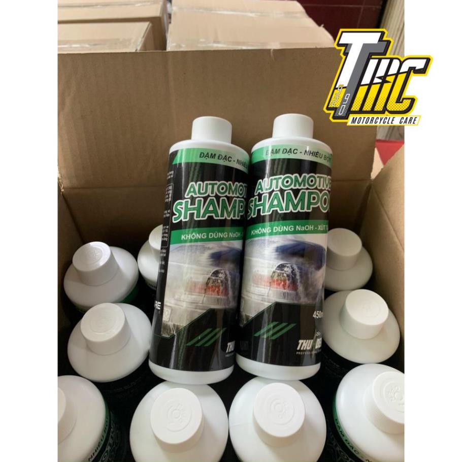 Xà Bông Rửa Xe Siêu Bọt Tuyết Có Dầu Bóng Thunder Automotive Shampoo