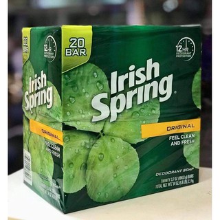 Lốc 20 cục xà phòng irish spring mùi original mỹ