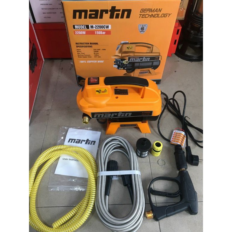 máy rửa xe gia đình Martin 2200w cực chất .