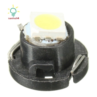 10 đèn led t5 wedge 5050 smd gắn taplo xe oto