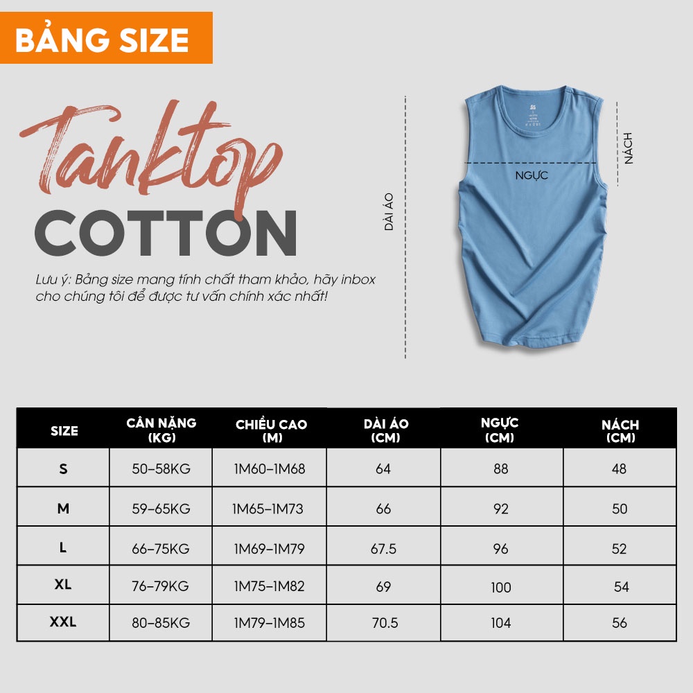 Áo Sát Nách Nam Cotton 5S (6 màu), Kiểu Dáng Thể Thao, Siêu Mát, Thấm Hút Mồ Hôi, Co Giãn Tốt (ATT22099)