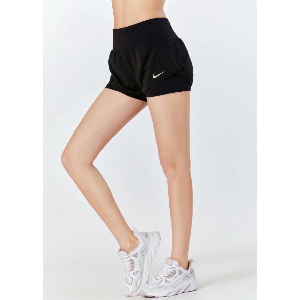 Quần Short Thể Thao Nike Mềm Mại Thoáng Khí Nhanh Khô Chất Lượng Cao Cho Nữ