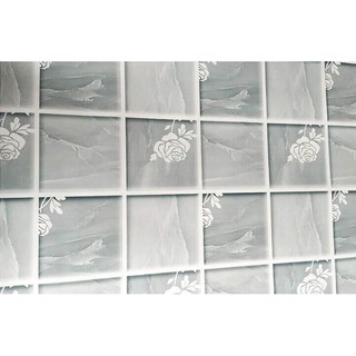 Cuộn 5m giấy dán bếp khổ 60cm - hoa hồng ECC004