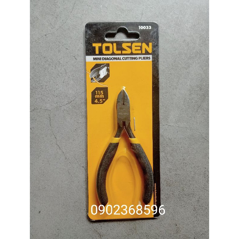 Kìm cắt mini 4.5 inch Tolsen 10033